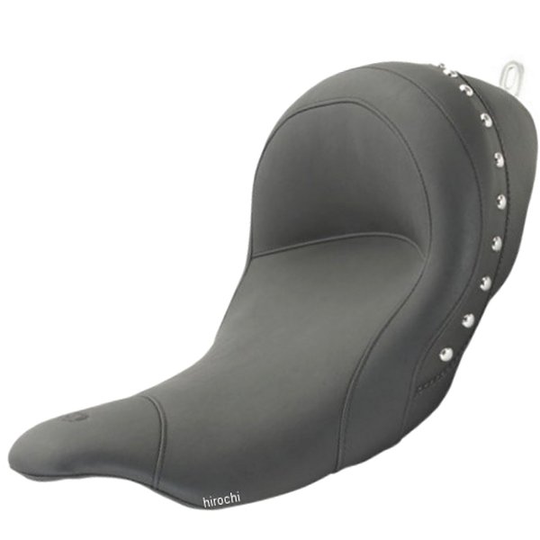 【USA在庫あり】 マスタング Mustang ソロシート ローダウン 08年以降 ツーリング バックレスト無し クロームスタッド 0801-0960 HD店