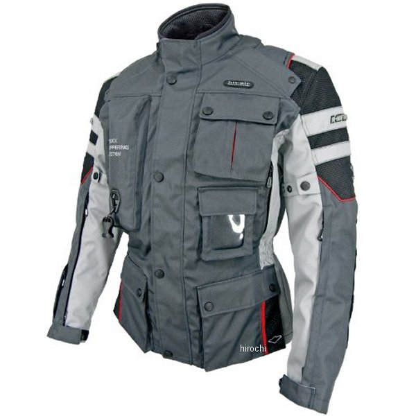 Motorrad-2 ヒットエアー hit-air エアバッグジャケット ダークグレー Lサイズ 4560216415037 HD店