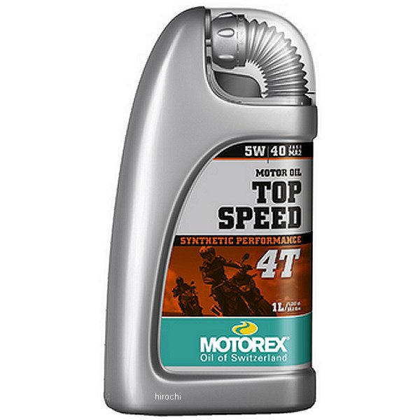 【メーカー在庫あり】 モトレックス MOTOREX TOP SPEED MC 4T 5W-40 4サイクルオイル 4L 97795 HD店|ヒロチー商事 ハーレー 店