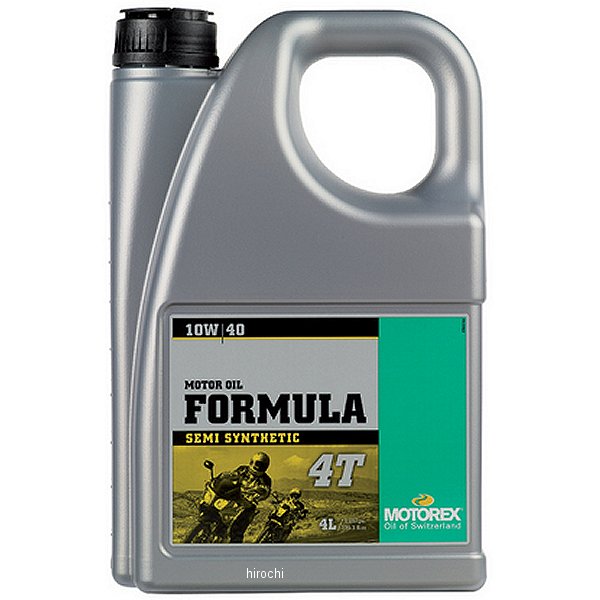 モトレックス MOTOREX FORMULA 4T 10W-40 4サイクルオイル 4L 97803 HD店｜ヒロチー商事 ハーレー 店