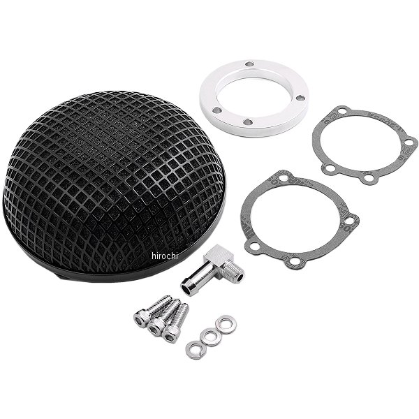 【USA在庫あり】 DRAG エアクリーナー BOB レトロ ハーレー 黒 1010-1609 HD店｜ヒロチー商事 ハーレー 店