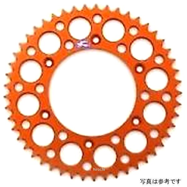 【USA在庫あり】 レンサル RENTHAL 480415-41P-OR リア スプロケット 41T/415 09年-13年 KTM 50SX、50SXS オレンジ ren480--415-41P-OR HD店｜ヒロチー商事 ハーレー 店スプロケット