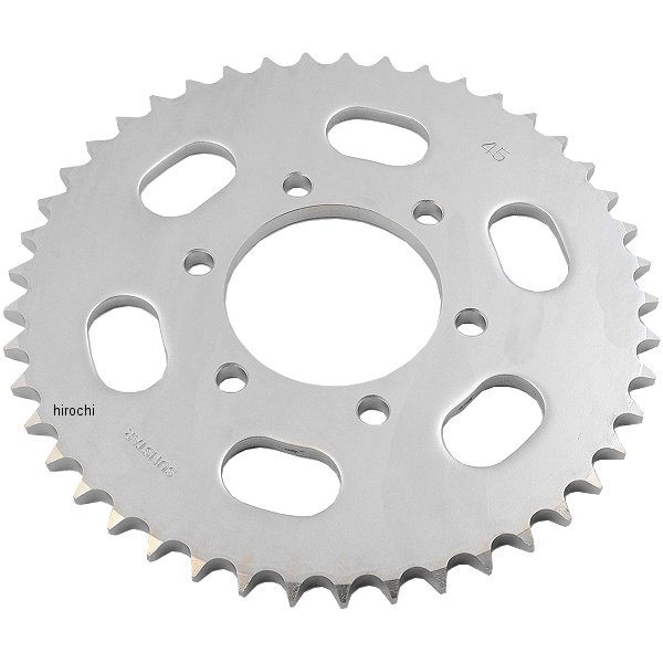 サンスター SUNSTAR リア スプロケット 428/45T TW225 スチール シルバー JY-005-45 HD店