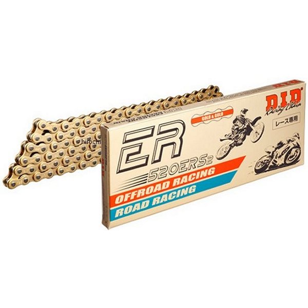 4525516453790 DID 大同工業 チェーン 415ERZ レース用 ERシリーズ ゴールド (136L) カシメ DID 415ERZ-136L ZJ(カシメ) GOLD HD店