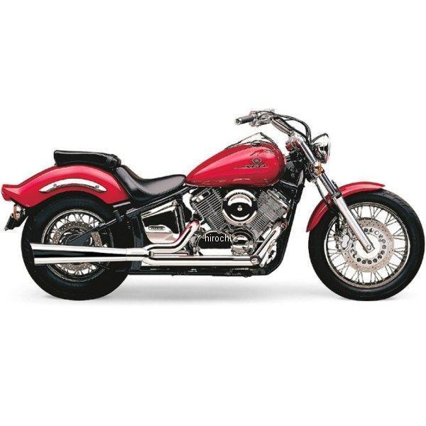【USA在庫あり】 コブラ COBRA フルエキゾースト パワープロ メガホン スラッシュカット 99年-09年 ドラッグスター XVS1100 クローム 1810-0066 HD店