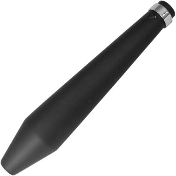 【USA在庫あり】 エムゴ EMGO スリップオンマフラー テープレッド カフェ 1.75インチ 左右共通 黒 1本入り 1811-2525 HD店