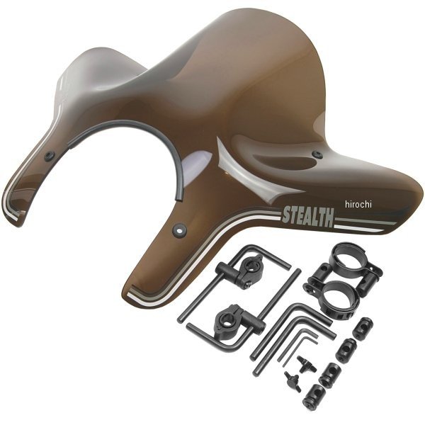 【USA在庫あり】 スリップ ストリーマー Slip Streamer ウインドシールド ステルス ダークスモーク 2313-0093 HD店