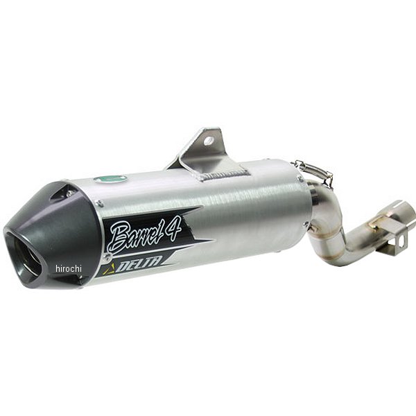 【メーカー在庫あり】 デルタ DELTA サイレンサー バレル4-S JMCA 10年以降 Dトラッカー125 ステンレス DL30-7412 HD店