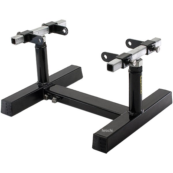 【メーカー在庫あり】 ユニット UNIT エンジンスタンド タイプA シングル用 315mmx353mmx205mm 黒 UN-E7120 HD店｜ヒロチー商事 ハーレー 店