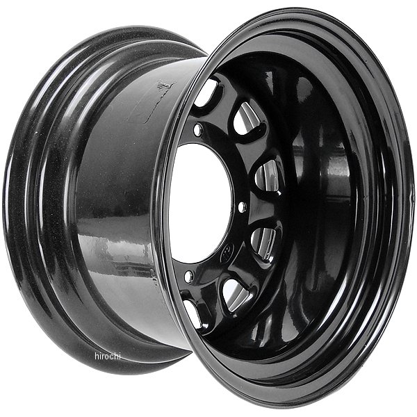 【USA在庫あり】 ITP ホイール デルタ 12x7 4/137 黒 0231-0024 HD