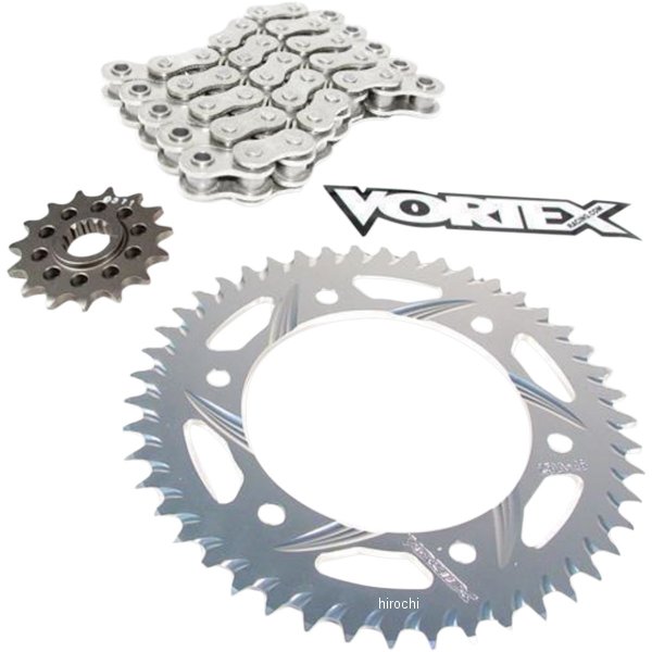 【USA在庫あり】 ボルテックス Vortex チェーン/スプロケットキット 520RX3/17T/39T 11年-16年 ニンジャ ZX-10R 1230-1085 HD店