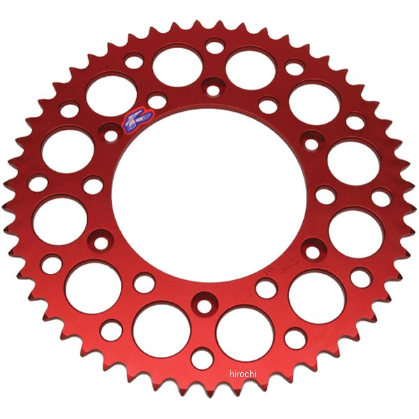 【メーカー在庫あり】 レンサル RENTHAL リアスプロケット 520/50T 87年-15年 CRF、CR、XR 赤 154U-520-50GRRD HD店|ヒロチー商事 ハーレー 店