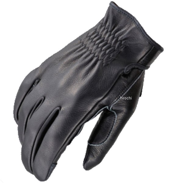 【メーカー在庫あり】 HBG-037 ヘンリービギンズ HenlyBegins 内縫いガンカットショートグローブ 黒 XLサイズ 96814 HD店
