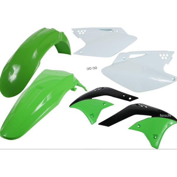 【USA在庫あり】 アチェルビス ACERBIS 外装セット 06年-08年 KX250F 緑/白 acb2041050215 HD店|ヒロチー商事 ハーレー 店