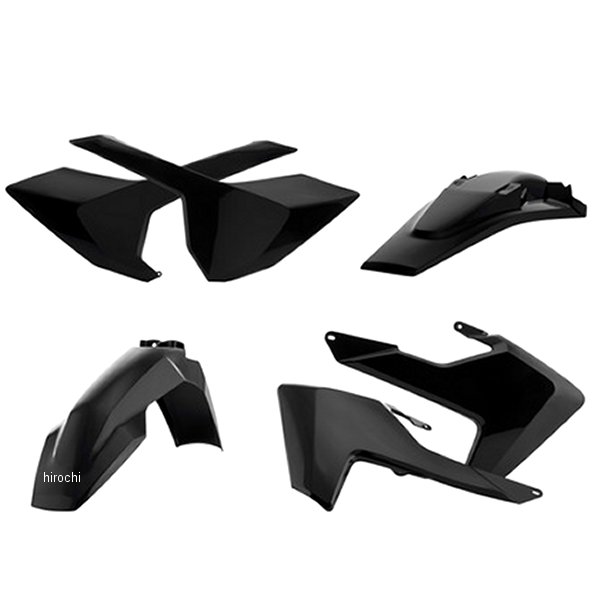 【USA在庫あり】 アチェルビス ACERBIS 外装セット 17年-19年 ハスクバーナ TE150 黒 acb2634020001 HD店
