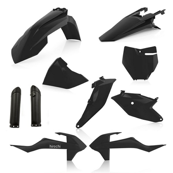 【USA在庫あり】 アチェルビス ACERBIS 外装キット 21年-24年 GasGas MC85 黒 acb2686020001 HD店