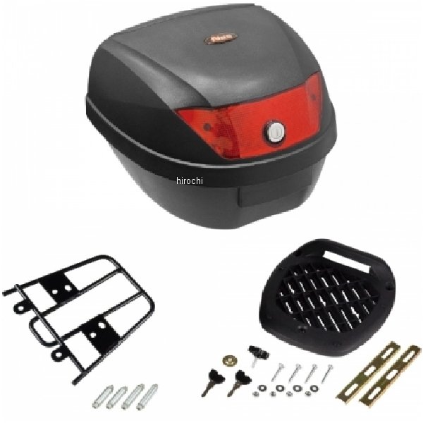 【メーカー在庫あり】 NBS バイクパーツセンター リアボックス 28L/リアキャリア セット PCX用 907951 HD店