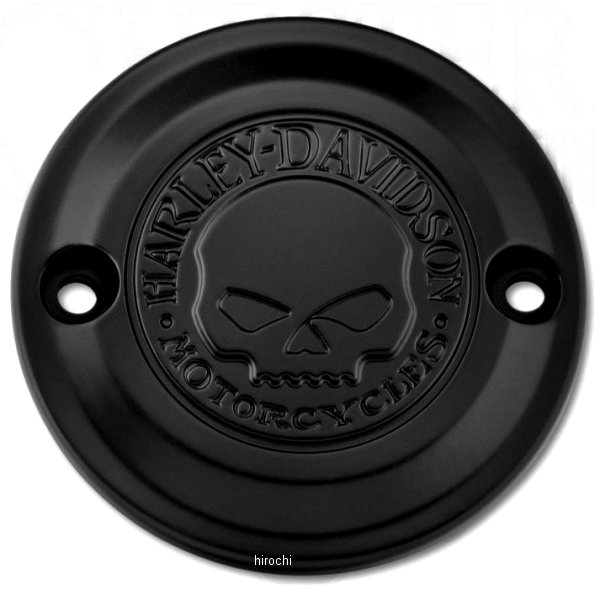 ハーレー純正 タイマーカバー 17年以降 M-Eight 黒スカル 25600085 HD店