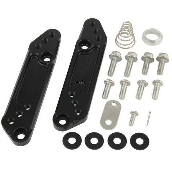 【メーカー在庫あり】 ポッシュ POSH ステップアッププレート 17年-18年 GSX250R 黒 088072-06 HD店