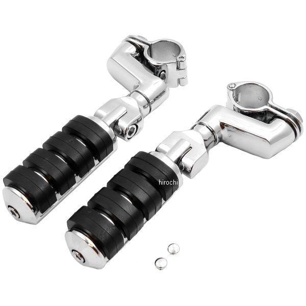 【USA在庫あり】 クリアキン Kuryakyn ハイウェイペグ オフセット ISO 1.25インチ(32mm) クランプ ラージ kur7999 HD店