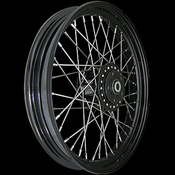 【メーカー在庫あり】 ネオファクトリー 84年-99年XL・ダイナ用 Fホイール 18×2.15インチ ブラック 011142 HD店