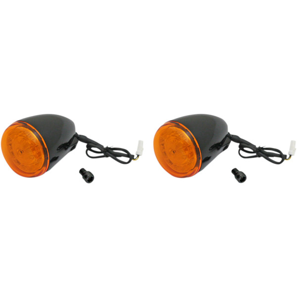 【USA在庫あり】 カスタム ダイナミクス ターンシグナル プロビーム IND AMBER G黒 2020-1743 HD店 28,161円