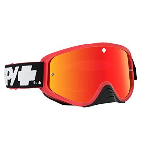 【メーカー在庫あり】 スパイ SPY MXゴーグル WOOT RACE スライスレッド/スモークレッドスペクトル クリア 323346987856 HD店|ヒロチー商事 ハーレー 店