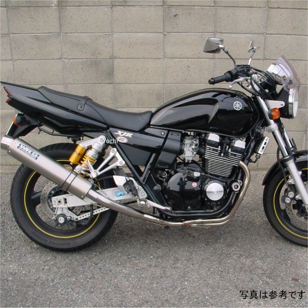 ダブルアールズ WR'S フルエキゾースト JMCA 01年-08年 XJR400R ステンレス/チタン LT2403JM HD店