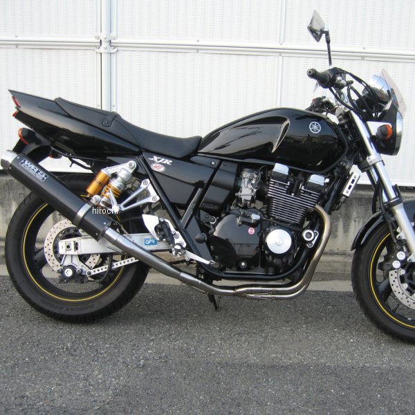 ダブルアールズ WR'S フルエキゾースト JMCA 01年-08年 XJR400R ステンレス/カーボン SC2403JM HD店