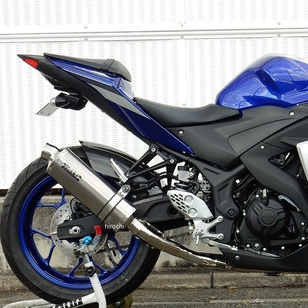 ダブルアールズ WR'S フルエキゾースト JMCA オーバル YZF-R25、MT-25 ステンレス/チタンソリッド LV2250JM HD店