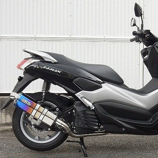 ダブルアールズ WR'S フルエキゾースト JMCA オーバル NMAX ステンレス/チタン焼色 LM2120JM HD店
