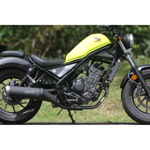SP忠男 エキゾーストパイプ パワーボックス Rebel250 耐熱ブラック RE2-PB-01 HD店
