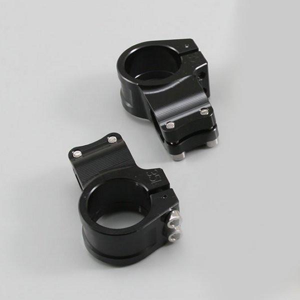 【メーカー在庫あり】 デイトナ クランプ左右セット φ35mm 黒 69448 HD店