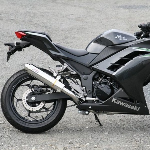 アールピーエム RPM フルエキゾースト 80D-RAPTOR 13年以降 ニンジャ250、Z250 ステンレス 6509D HD店｜ヒロチー商事 ハーレー 店 77,816円