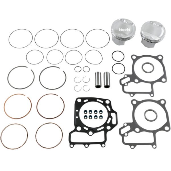 【USA在庫あり】 ワイセコ Wiseco ピストン 82mm 04年-06年 カワサキ KVF 700 ガスケット付き 0903-1280 HD店