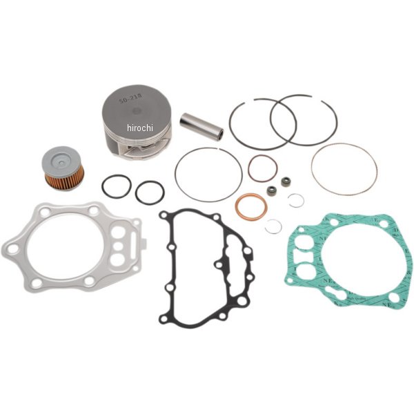 【USA在庫あり】 WSM トップエンド補修キット 0.25mmオーバーサイズ 05年-11年 ホンダ TRX 500 FE Foreman ES 4x4 0903-1327 HD店
