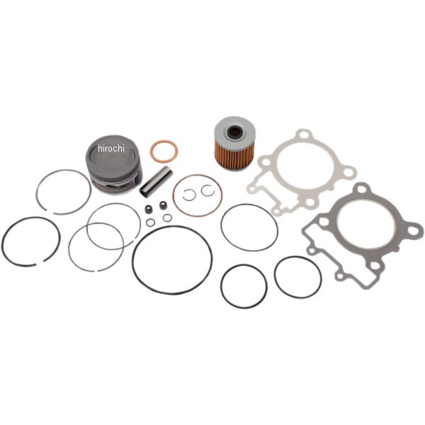 【USA在庫あり】 WSM トップエンド補修キット 0.25mmオーバーサイズ 03年-11年 カワサキ KLF 250 Bayou 0903-1377 HD店