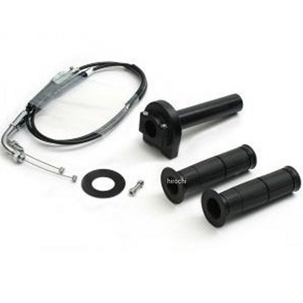 アクティブ ACTIVE スロットルキット タイプ1 巻取径φ40 15年-17年 GSX-S1000 メッキ 黒 1071014 HD店