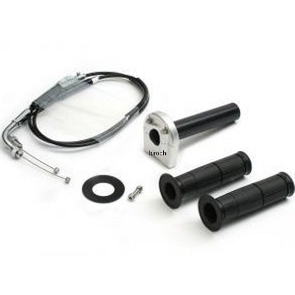 アクティブ ACTIVE スロットルキット タイプ3 φ42 13年-16年 グロム メッキ シルバー 1077041 HD店｜ヒロチー商事 ハーレー 店