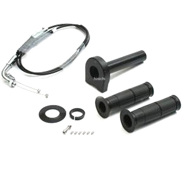 アクティブ ACTIVE スロットルキット タイプ2 φ32 13年-16年 グロム ステンレス 黒 1074030SU HD店