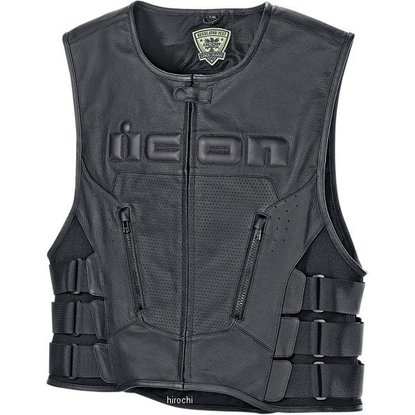 アイコン ICON ベスト レギュレーター D3O 黒 2XL/3XLサイズ 2830-0393 HD店