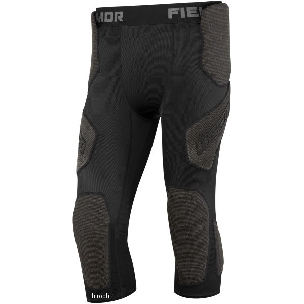 【USA在庫あり】 アイコン ICON 春夏モデル 圧縮パンツ Field Armor 黒 Lサイズ 2940-0341 HD店
