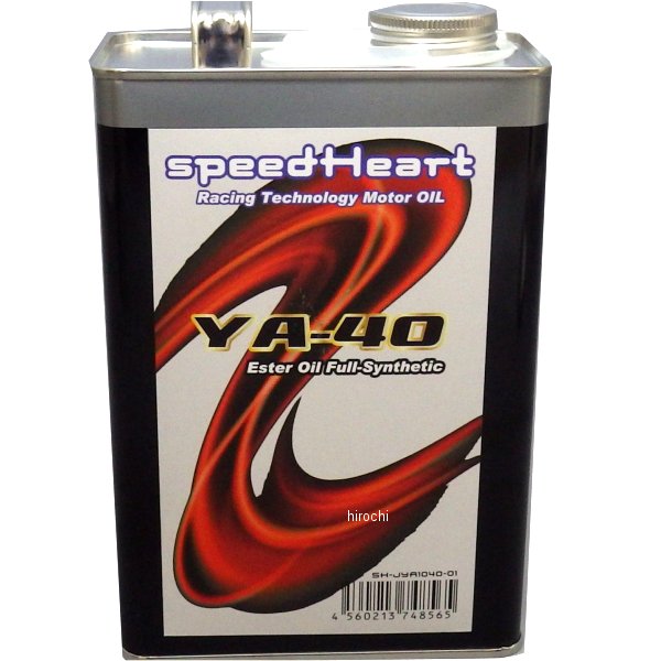 スピードハート speedHeart 4ST エンジンオイル YA-40 10W-40 4L SH-JYA1040-04 HD店  最大10%OFFクーポン