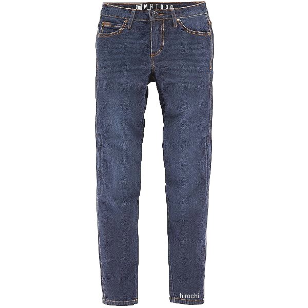 【メーカー在庫あり】 アイコン ICON 秋冬モデル ジーンズ MH 1000 レディース 青 0サイズ 2823-0224 HD店