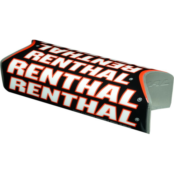 【USA在庫あり】 レンサル RENTHAL ファットバーハンドル用 パッド 黒/白/赤 0601-3171 HD店