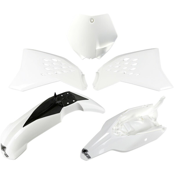 【USA在庫あり】 UFO PLAST ユーフォープラスト ボディキット 12年-14年 KTM 65SX 白 1403-2912 HD店