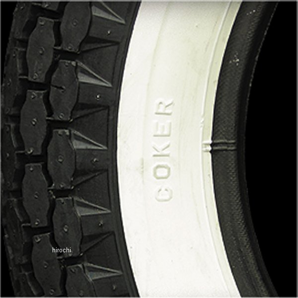 コッカータイヤ COKER TIRE ベック 2inホワイトウォール 63400 HD店