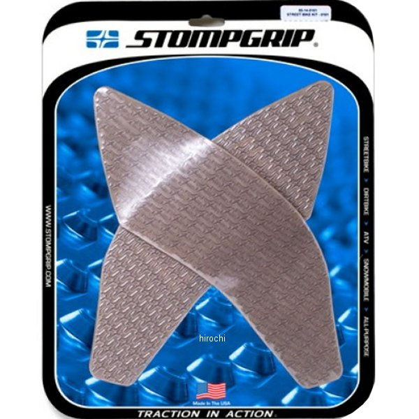 ストンプグリップ STOMPGRIP トラクションパッド タンクキット icon 19年 CB250R 19年 CB300R クリア 55-14-0161C HD店｜ヒロチー商事 ハーレー 店