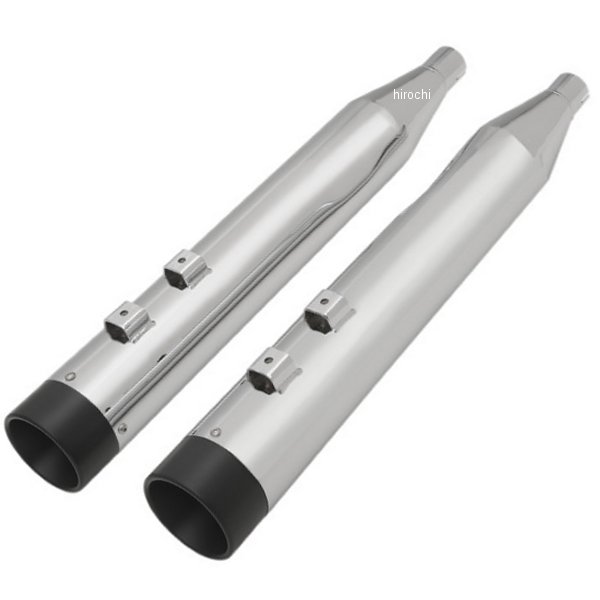 【USA在庫あり】 DRAG 4インチ スリップオンマフラー 95年-16年 FLH クローム/黒 1801-1262 HD店