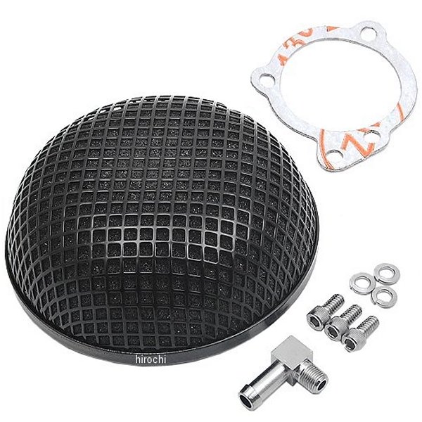 【USA在庫あり】 DRAG エアクリーナー BOB レトロ S&S E、Gキャプ装着車 黒 1010-1610 HD店